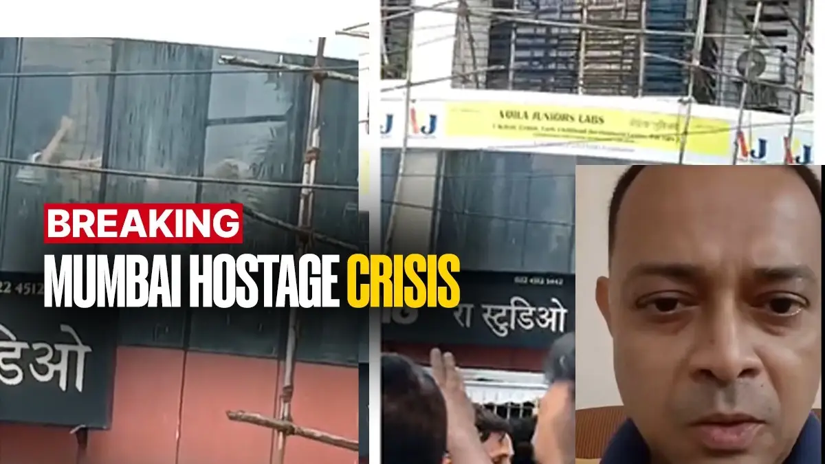 BREAKING: 20 Students Of Powai’s LNT School Rescued After Hostage Drama At Mumbai Studio; Kidnapper Dies In Hospital