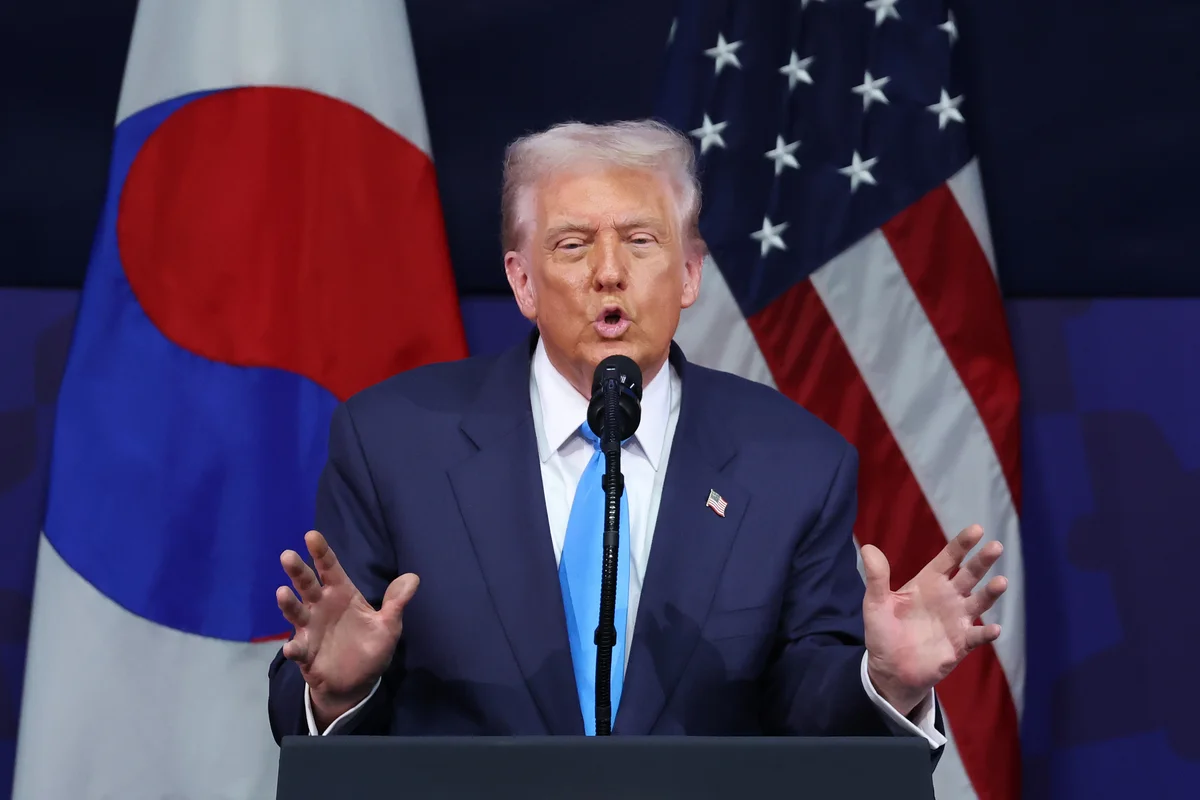Trump uses fake Indian accent to impersonate India’s leader in rambling speech to Korean delegation