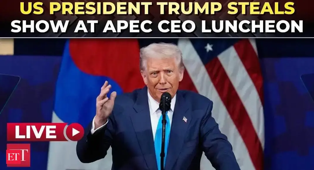 LIVE | President Trump fires up APEC CEOs with fiery trade pitch and bold America-first vision