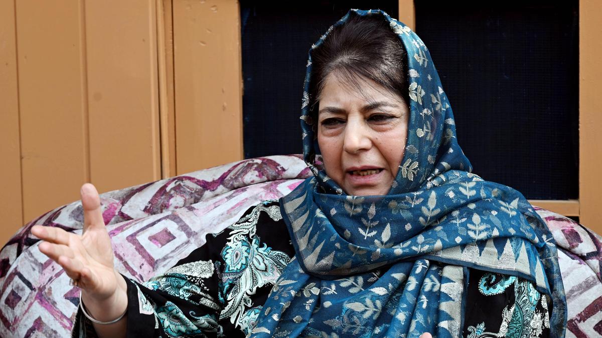 All MLAs must unite for daily wage workers’ regularisation in J&K: Mehbooba Mufti