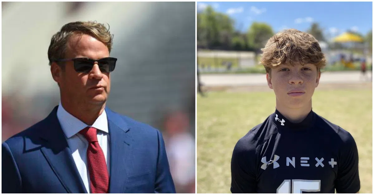 Lane Kiffin Joins Wife Layla for Son Knox’s Special Moment After Offering Him to 3 Rival Schools