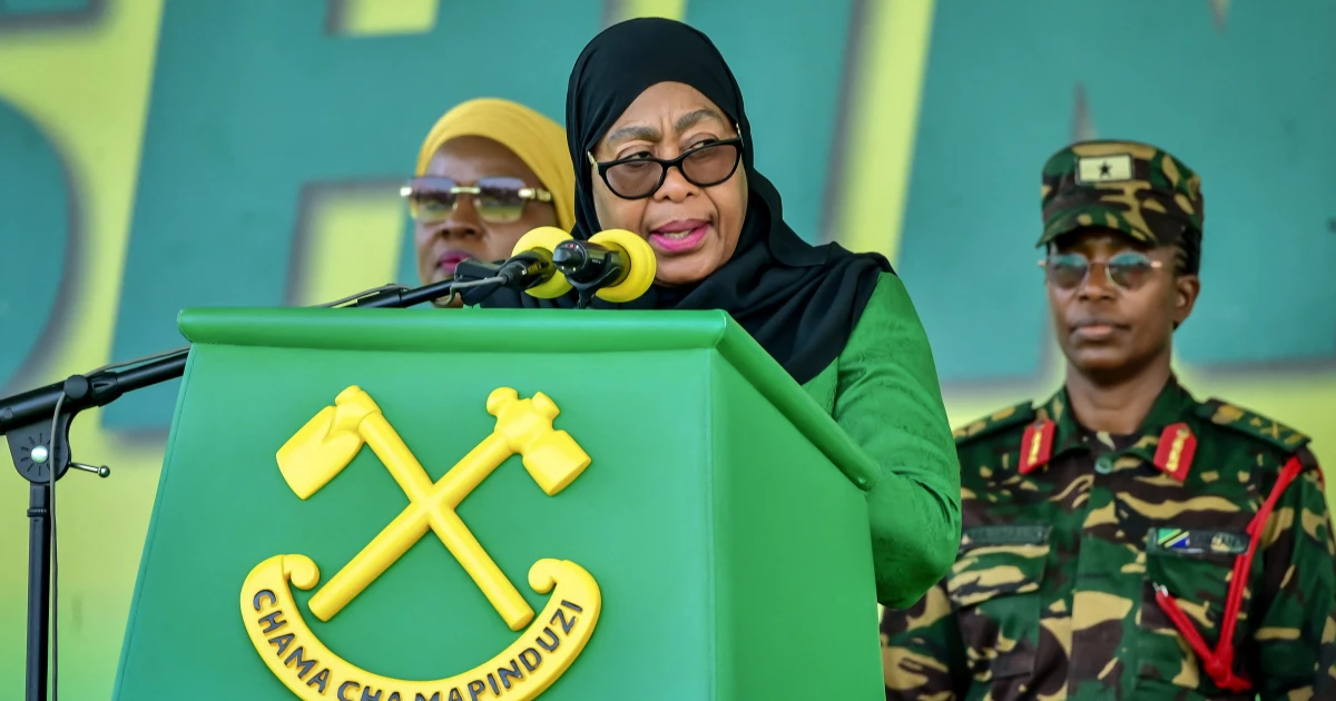 Tanzania President Samia Suluhu Hassan wins disputed election with more than 97% of vote, official results show