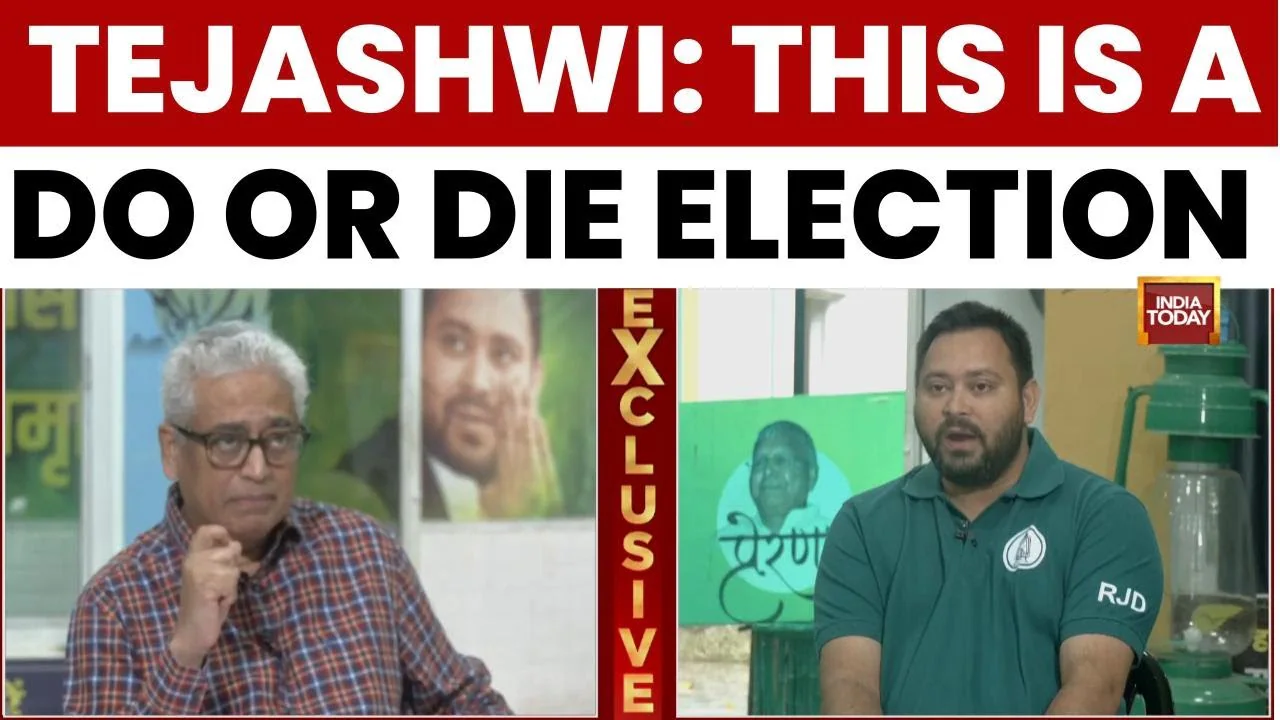 Tejashwi Yadav Interview: Vows to End 20-Year 'Ruin' in Bihar, Slams 'Jungle Raj' Bogey