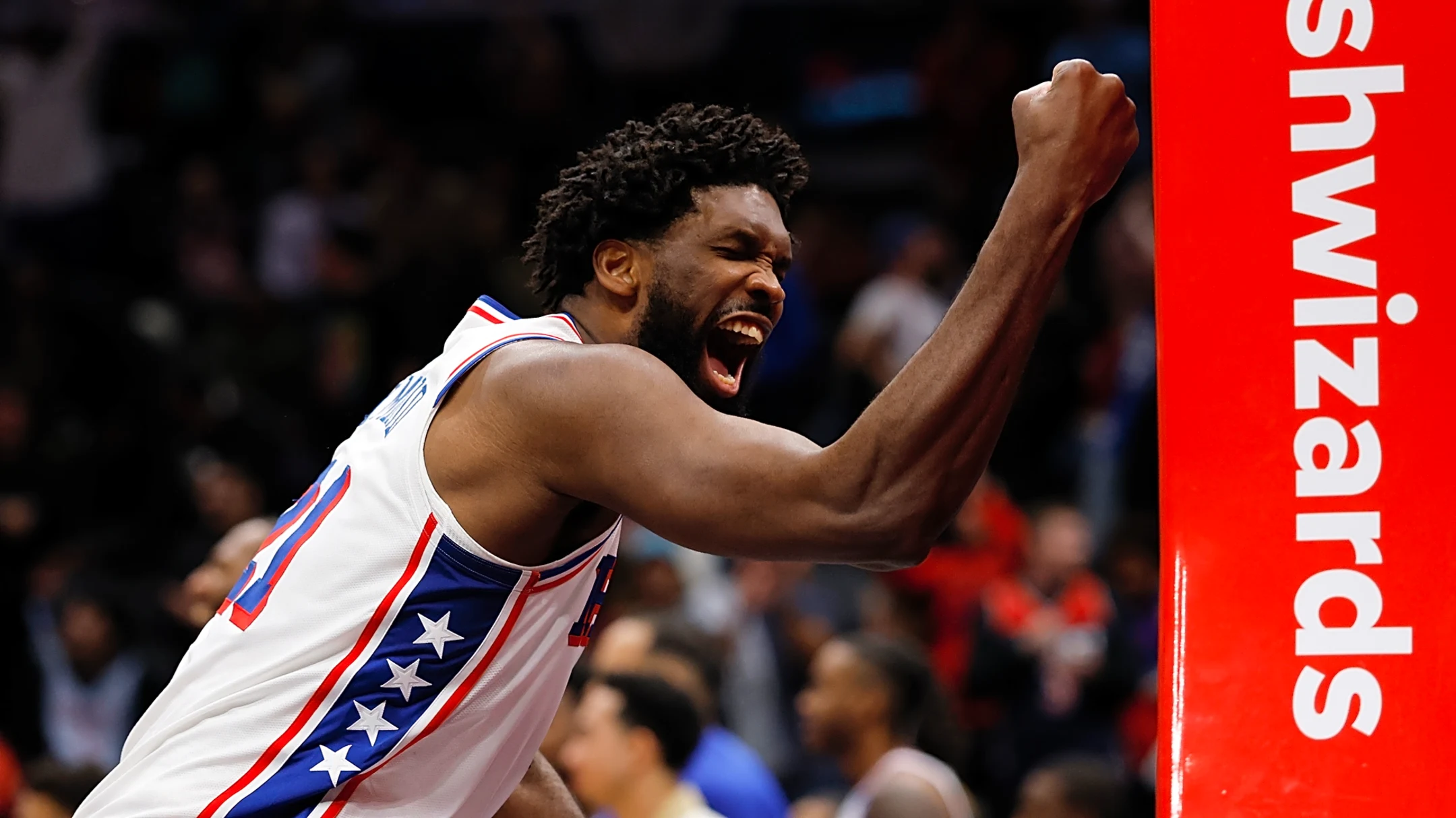 Joel Embiid had perfect response to heckling Wizards fan