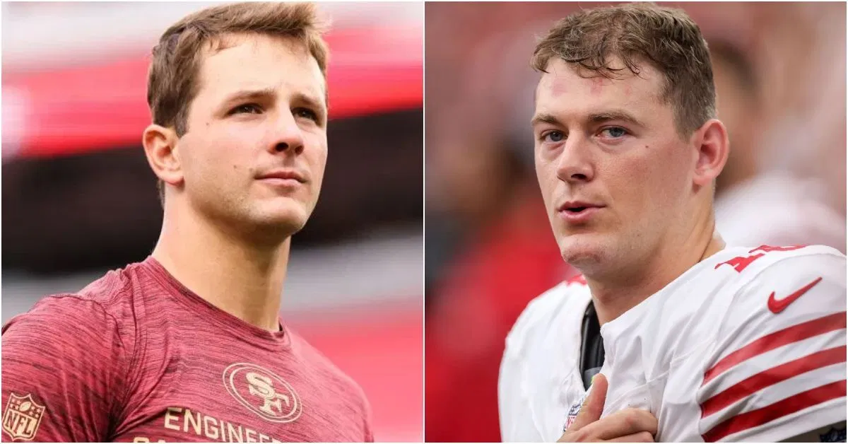 "Brock Purdy is the softest QB in NFL": Fans call out 49ers QB after Mac Jones gets named starter for Week 9