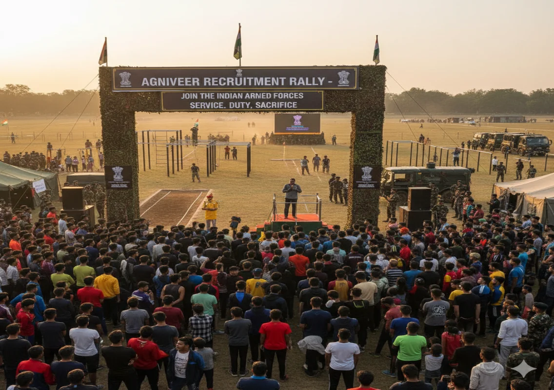 Agniveer Recruitment Rally to be held in Ballari from November 13 to 19, 2025