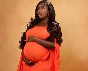 Hajia Bintu drops shocking baby bump photos after wild pregnancy