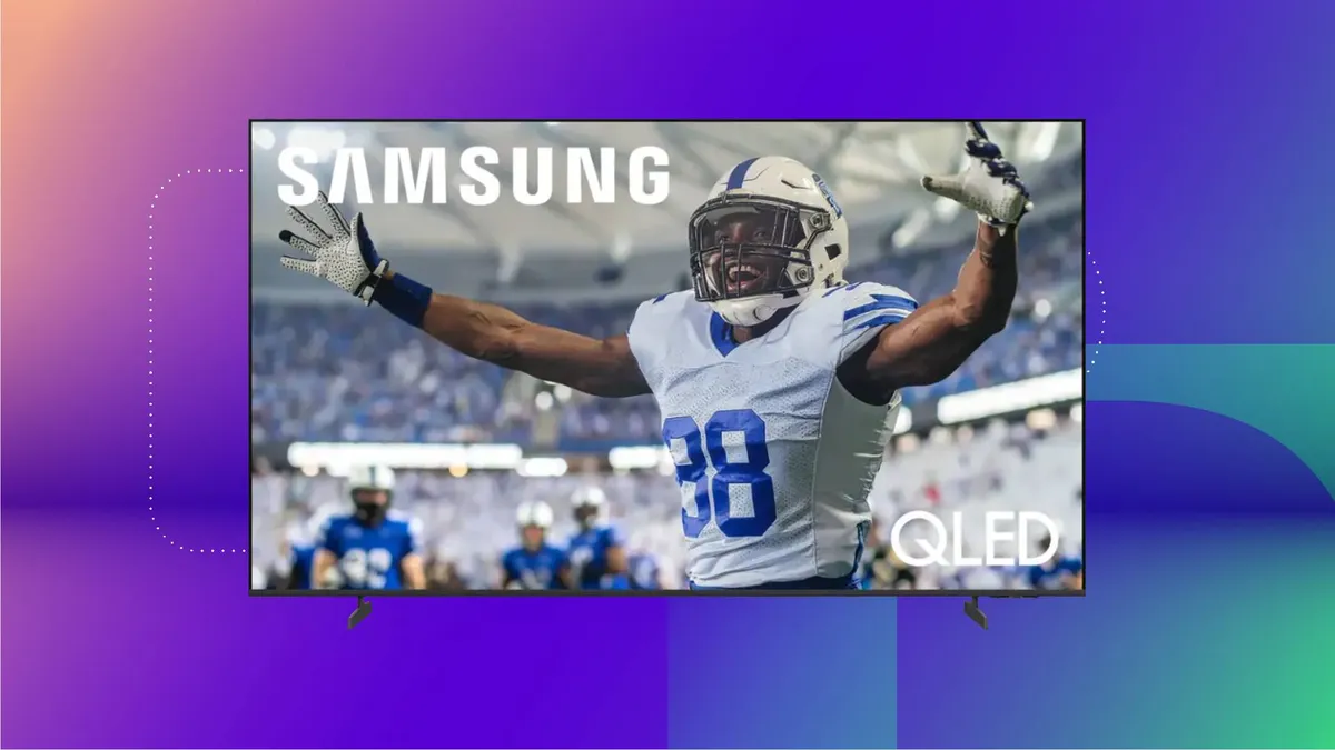 This 75-Inch Samsung QLED TV Just Dropped to a New $598 Low in Time for Football Season