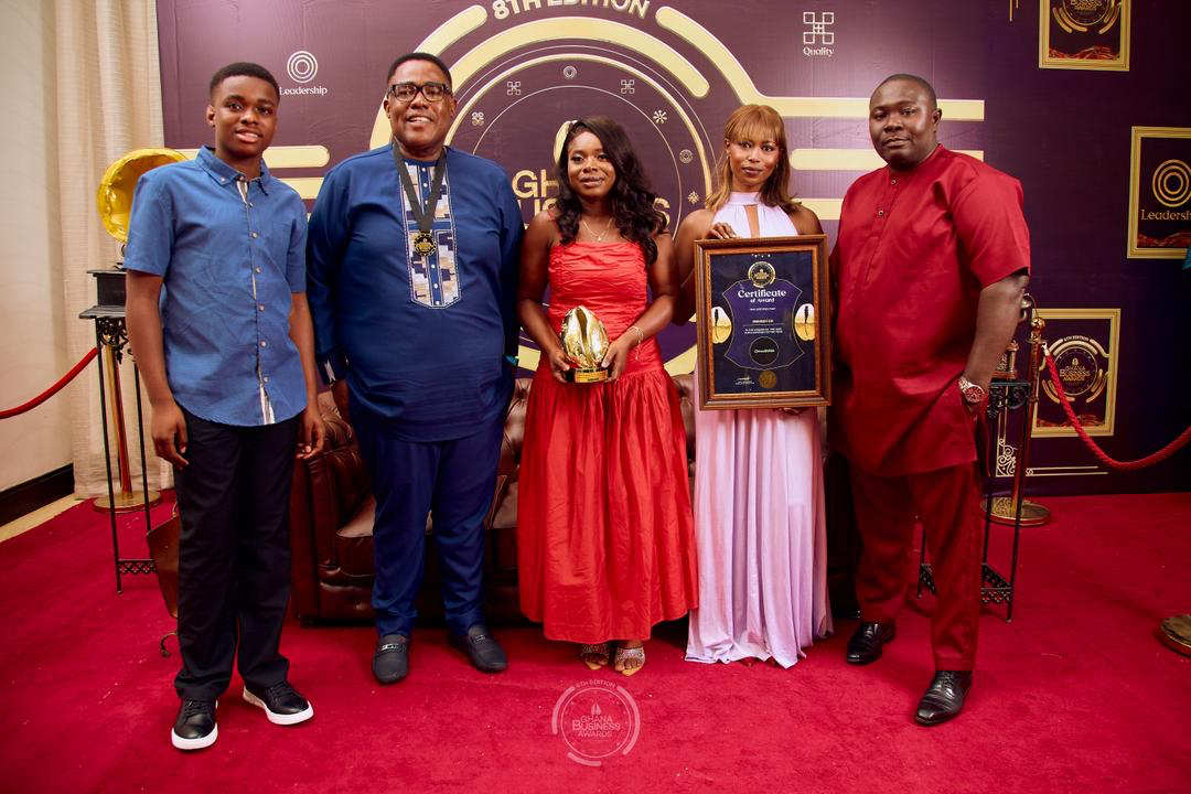 DriveEV GH wins Best Auto Company of the Year at 8th Ghana Business Awards 2025