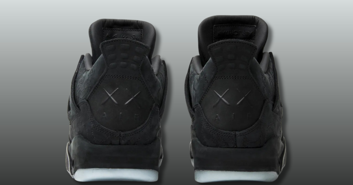 Air Jordan 4 'Kaws Black': Where to Buy Now