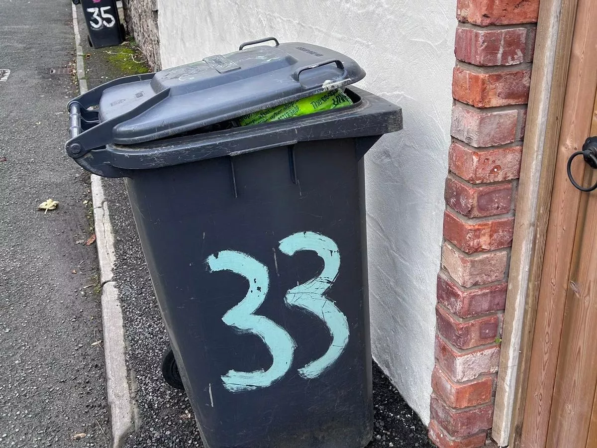 Llandudno man claims council refused to collect bin because 'lid was slightly ajar'