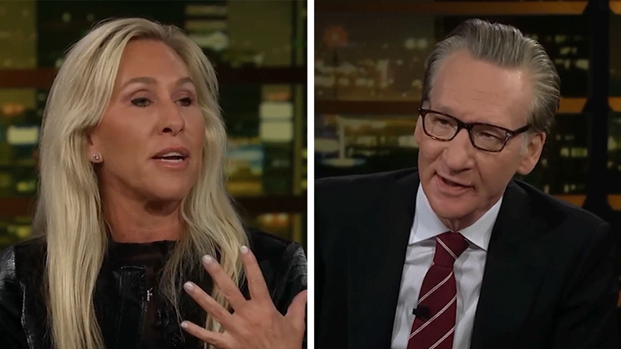 Bill Maher Has Marjorie Taylor Greene on and She Came Up Moderate and Reasonable