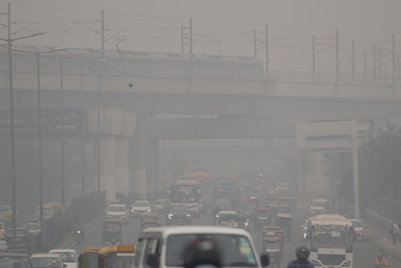 Delhi gasps for breath as toxic haze engulfs city; people face eye irritation, respiratory issues