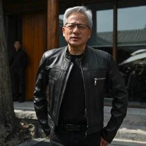 Nvidia's Jensen Huang helped pick up the tab for customers at a chicken and beer joint
