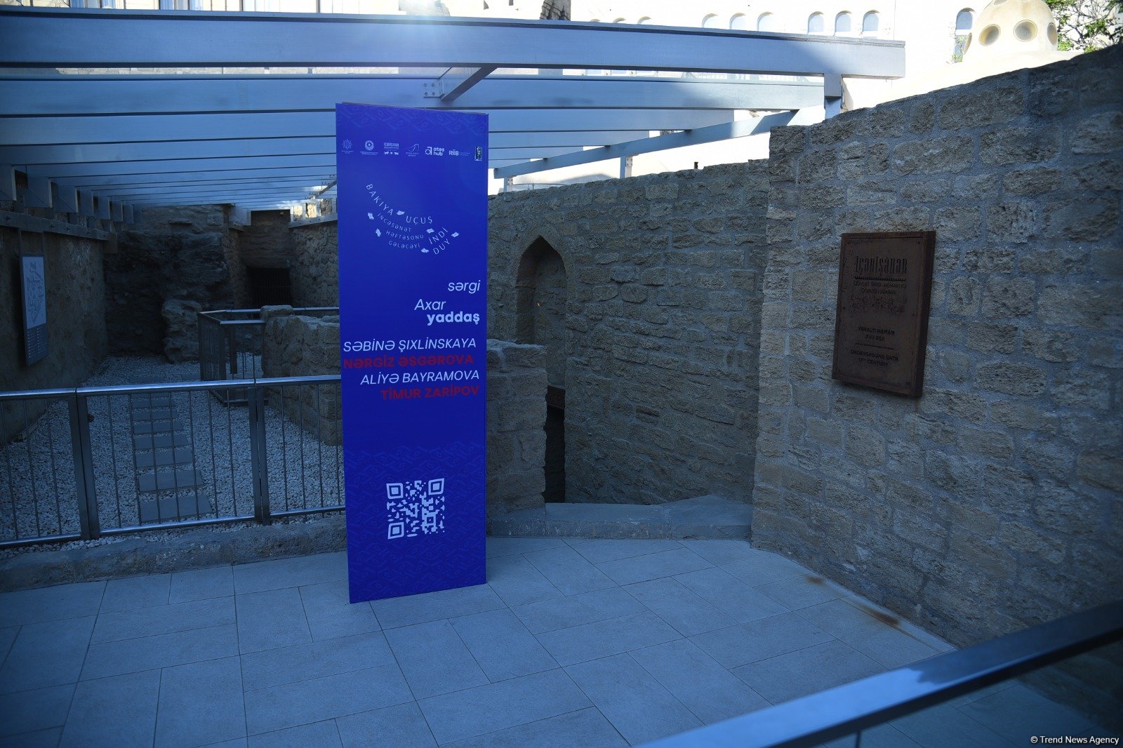 Baku's Icherisheher opens Flowing Memory expo in 17th-century underground bath (PHOTO)
