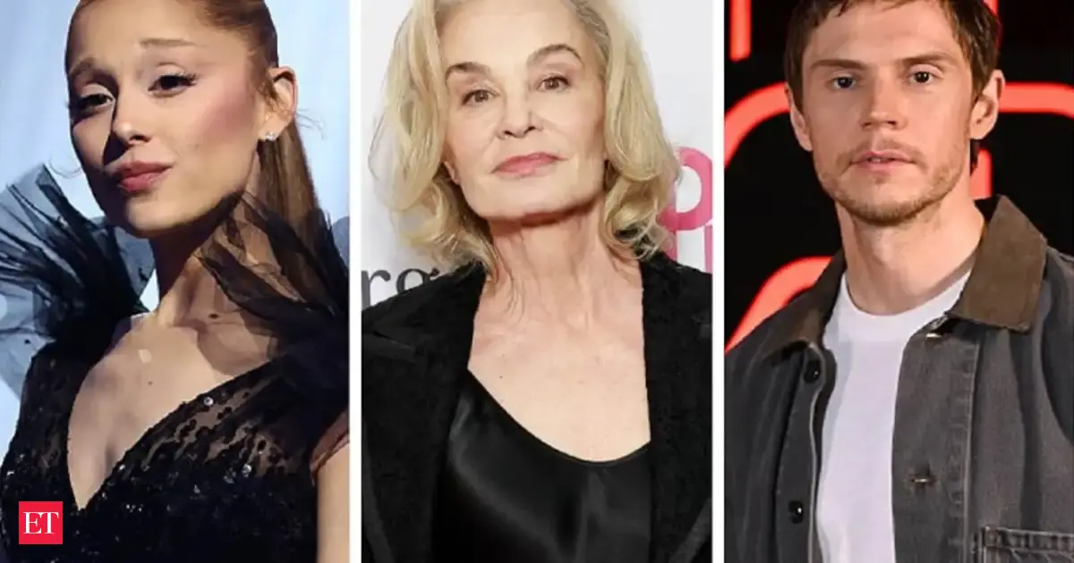 Jessica Lange, Ariana Grande, and Evan Peters lead the star-studded cast for American Horror Story season 13