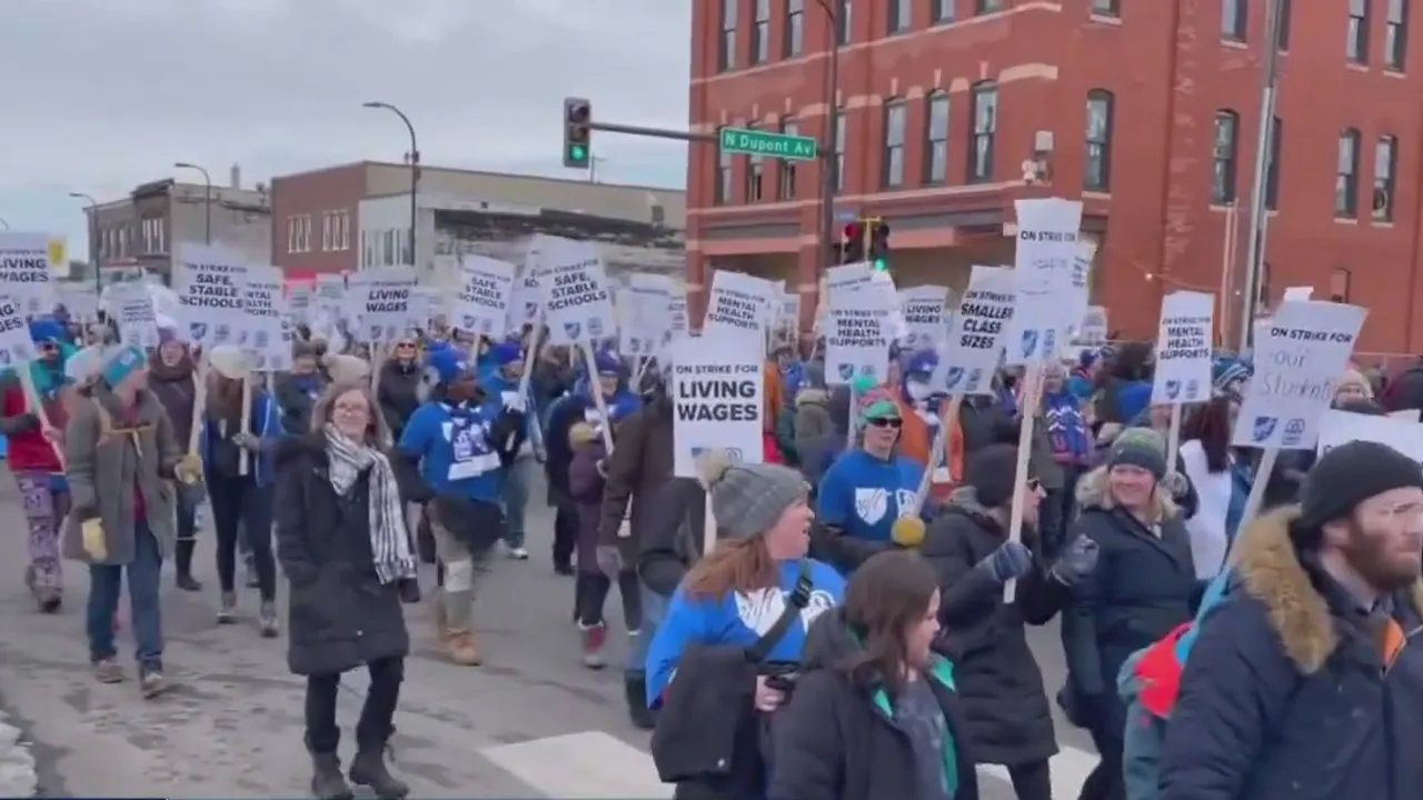 Minneapolis teachers file intent to strike: Students could be out of school by Nov. 11