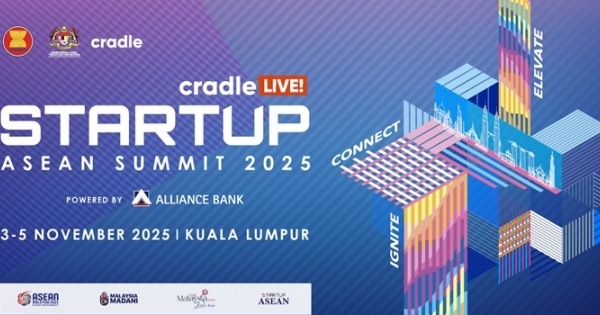 Malaysia to host Cradle LIVE! Startup ASEAN Summit from Nov 3-5