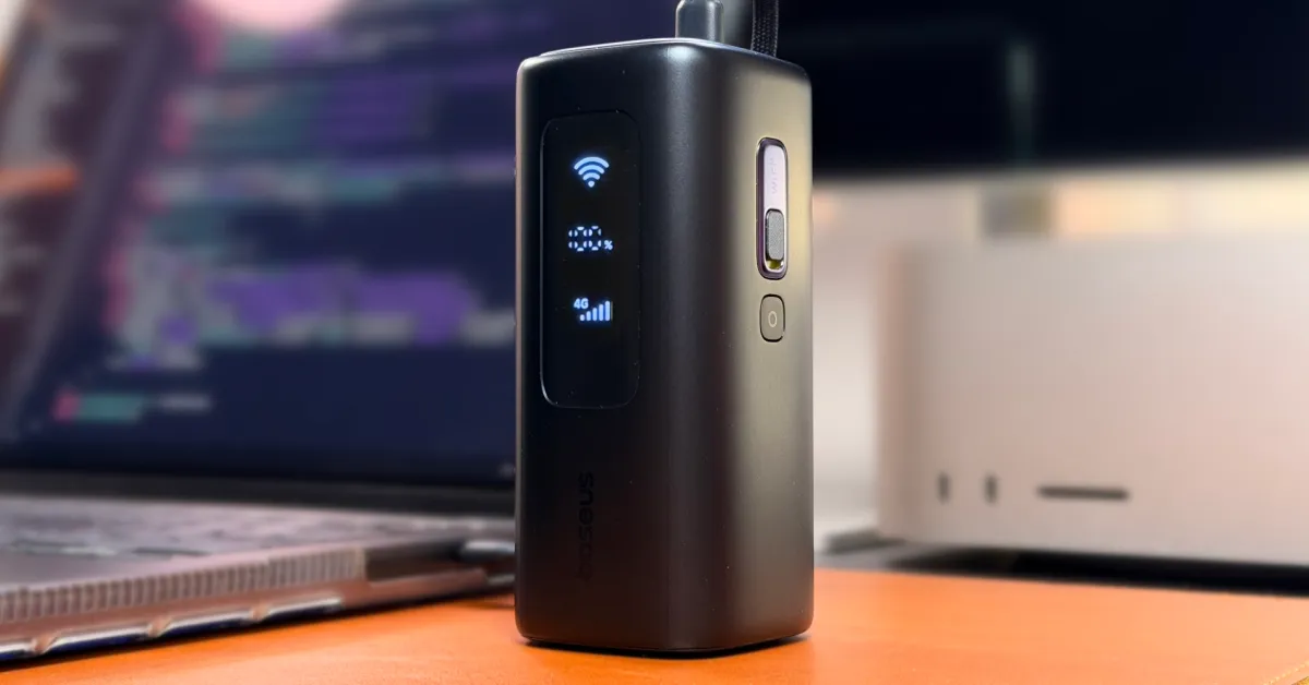 Baseus EnerGeek GX11 review: The portable charger that doubles as a hotspot