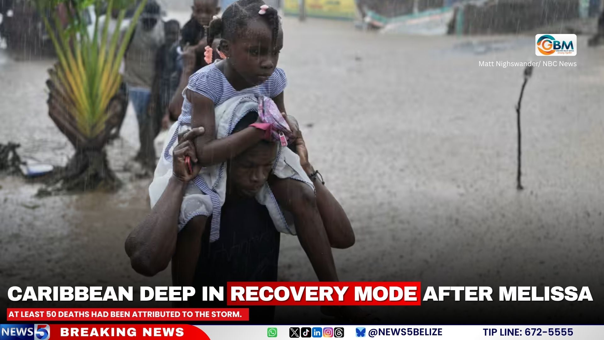 Caribbean Deep in Recovery Mode after Melissa