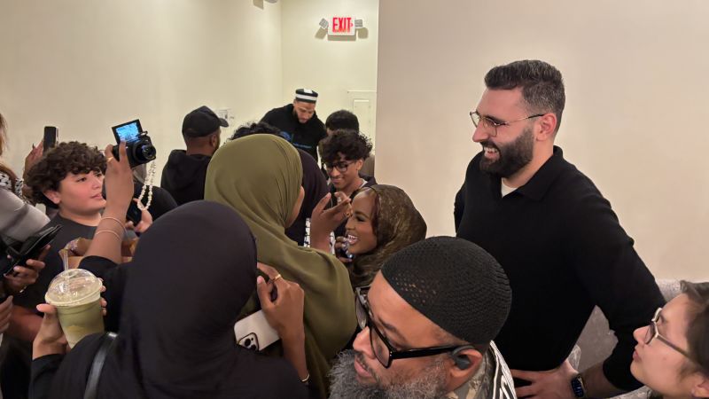 Motaz Azaiza’s photos from Gaza showed the heartbreak of war. Now in the US, he’s looking for a way forward