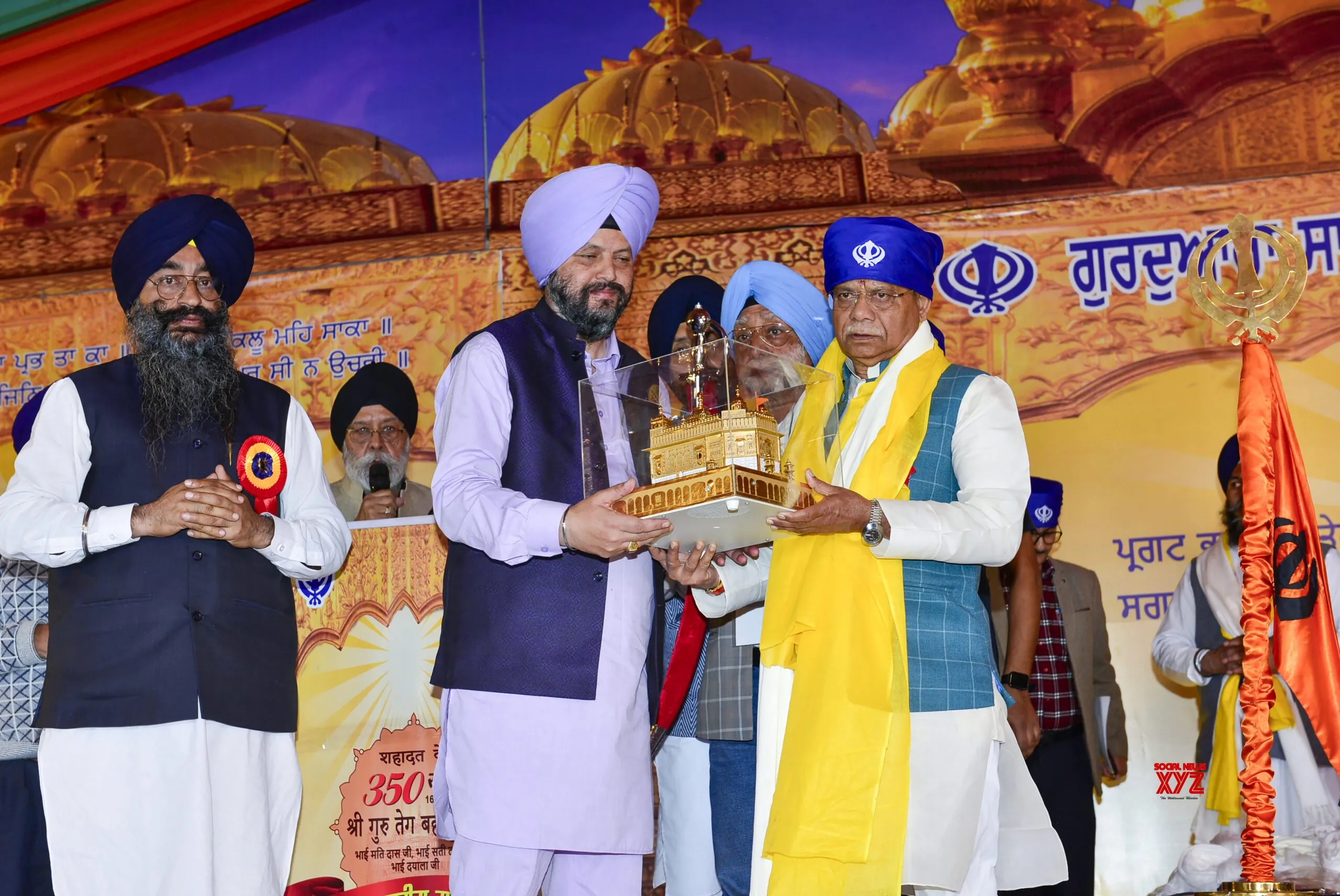 Shimla: Shiv Pratap Shukla Attends Guru Tegh Bahadur Anniversary #Gallery