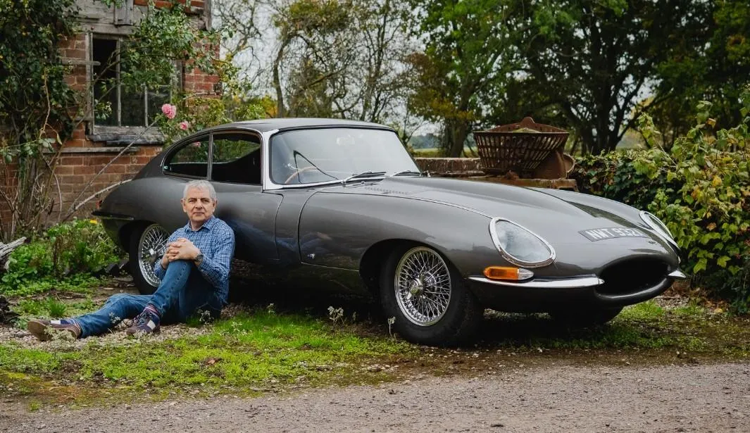Rowan Atkinson’s Banged-Up And Restored ‘63 E-Type Up For Auction Nov. 8