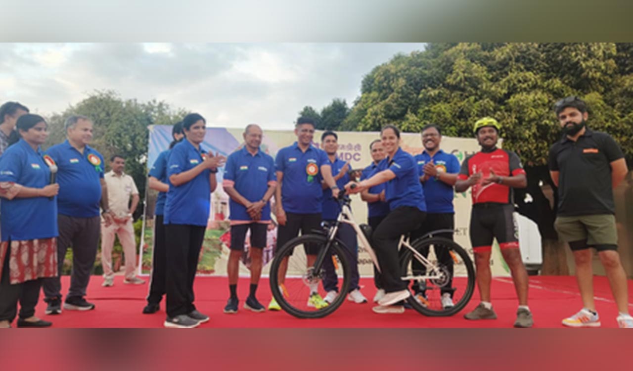 1,200 cyclists join Rashtrapati Nilayam’s ‘Pedal for Planet’ ride in Secunderabad