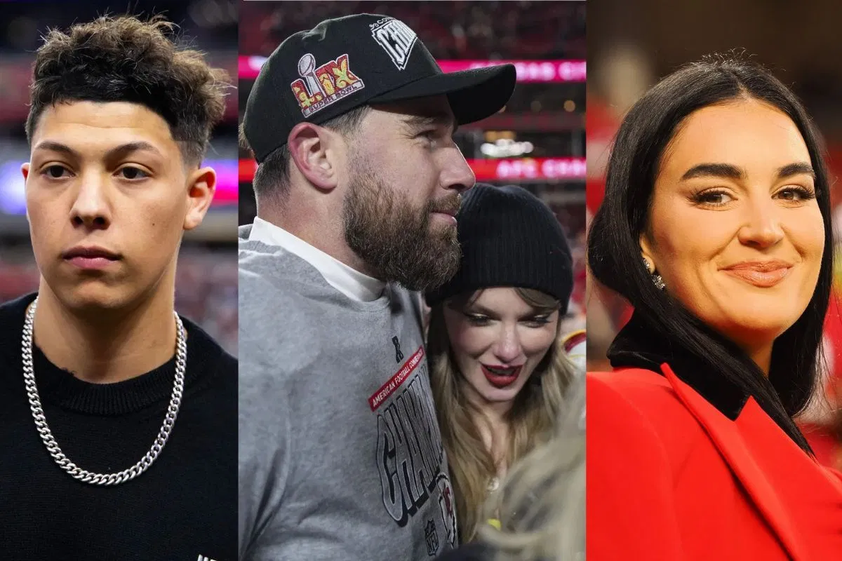 Jackson Mahomes, Claire Kittle "like" Kayla Nicole's post dissing Travis Kelce & Taylor Swift on Halloween