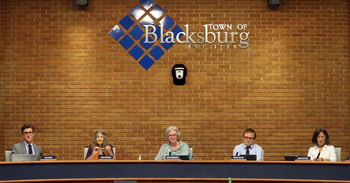 5 candidates compete for 3 seats on Blacksburg Town Council