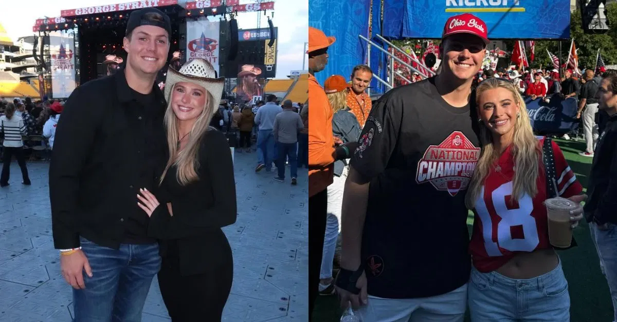 Will Howard, GF Skyler nail iconic Justin Timberlake, Britney Spears Y2K fit for Halloween 2025