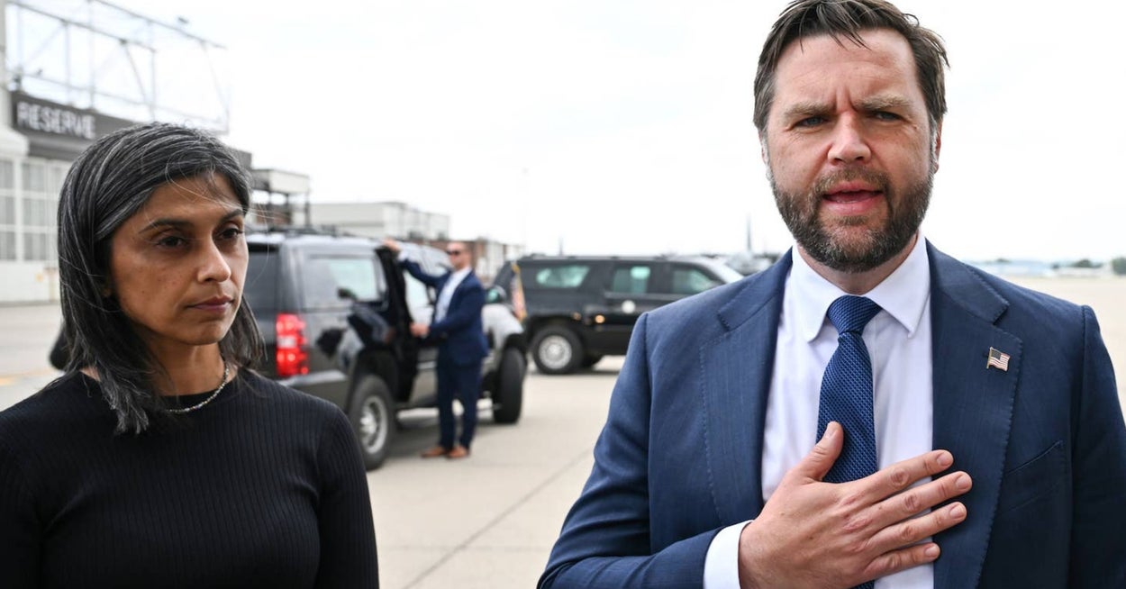 JD Vance Faces Backlash Over Usha Vance Religion Remark