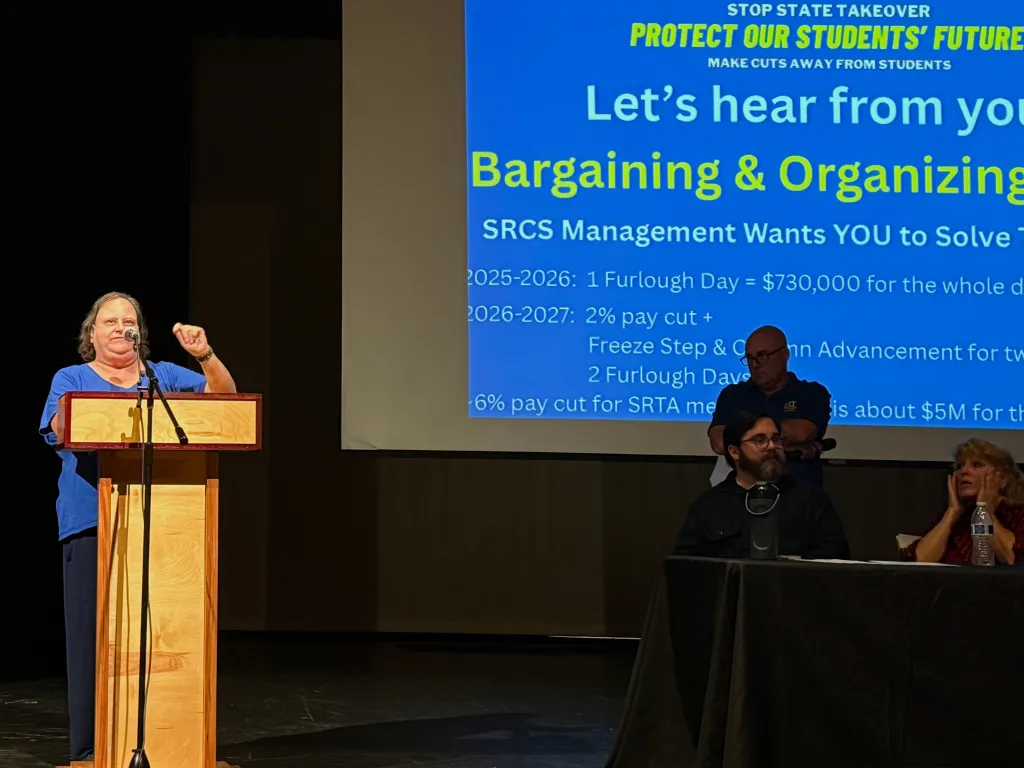 Santa Rosa teachers' union gathers support for outside audit of district's troubled finances as more cuts loom