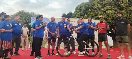Rashtrapati Nilayam conducts ‘Pedal for Planet’ to promote healthy living