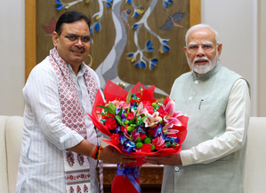 Rajasthan CM Sharma meets PM Modi in Delhi