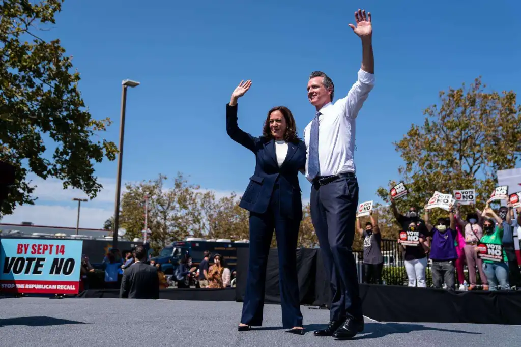 Walters: Newsom, Harris could face off for president in 2028