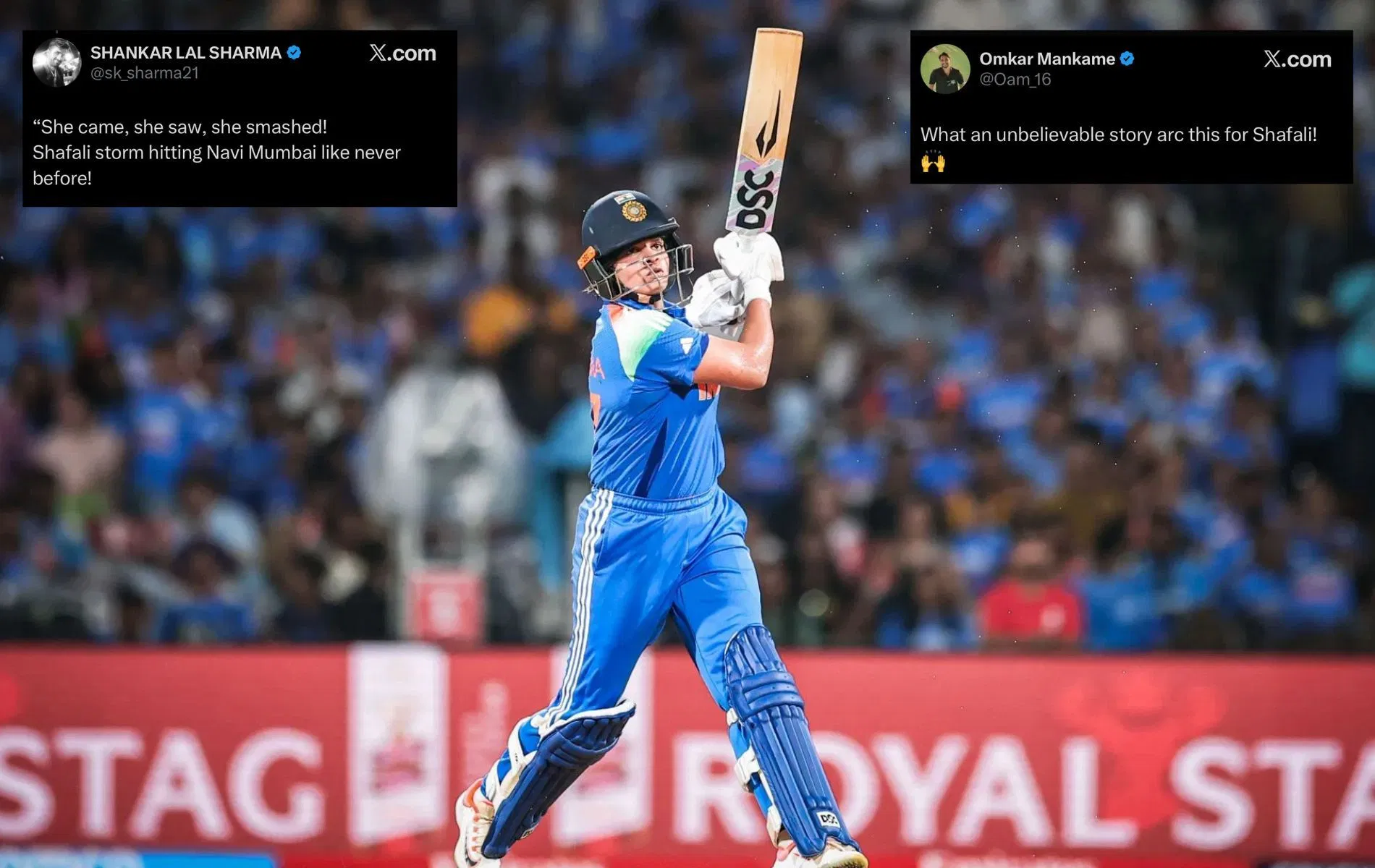 "What an unbelievable story arc" - Fans erupt as Shafali Verma plays stunning 87-run knock in IND vs SA Women's World Cup 2025 final