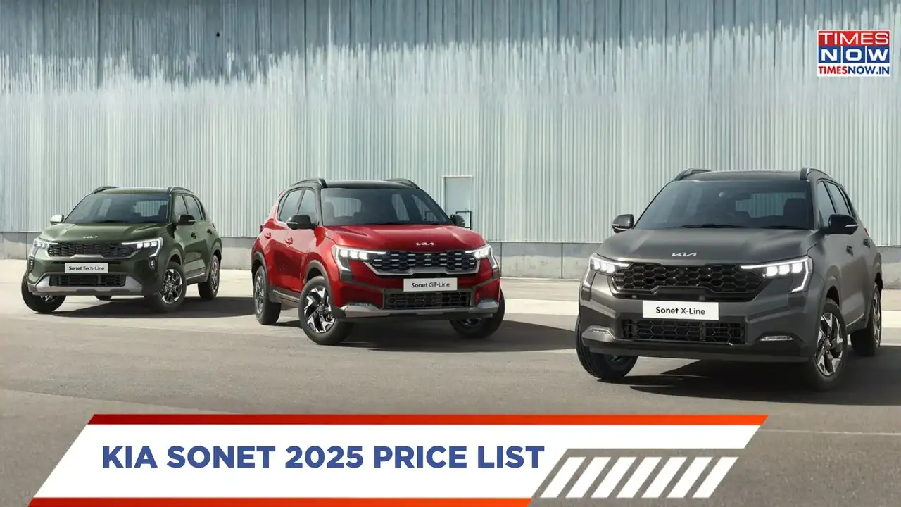 Kia Sonet 2025 Price List, Design, Features, Variants, Mileage And More
