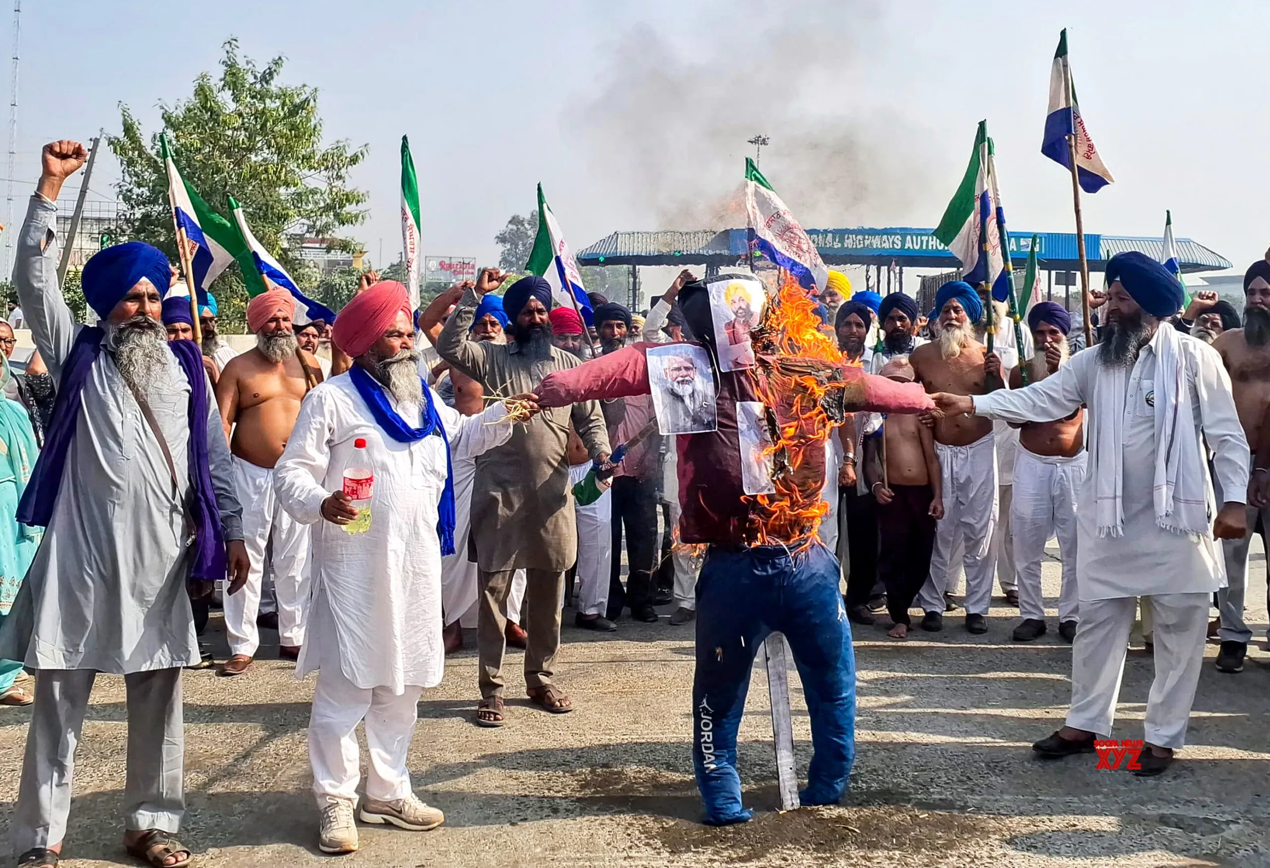Amritsar: Farmers Protest Electricity Amendment Bill #Gallery