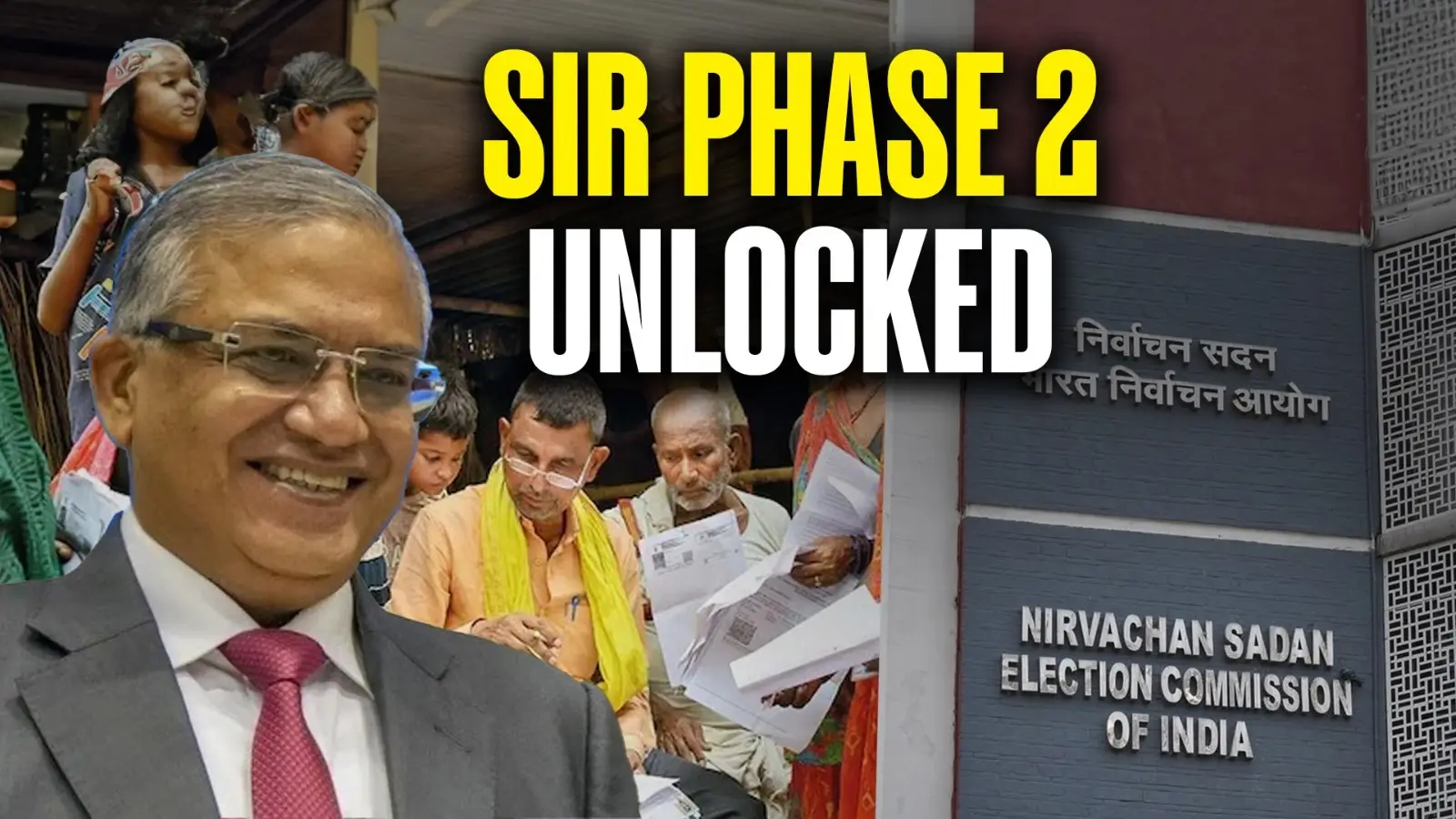 ECI Announces Phase 2 SIR in 12 States: Major Announcements from CEC Gyanesh Kumar's Presser