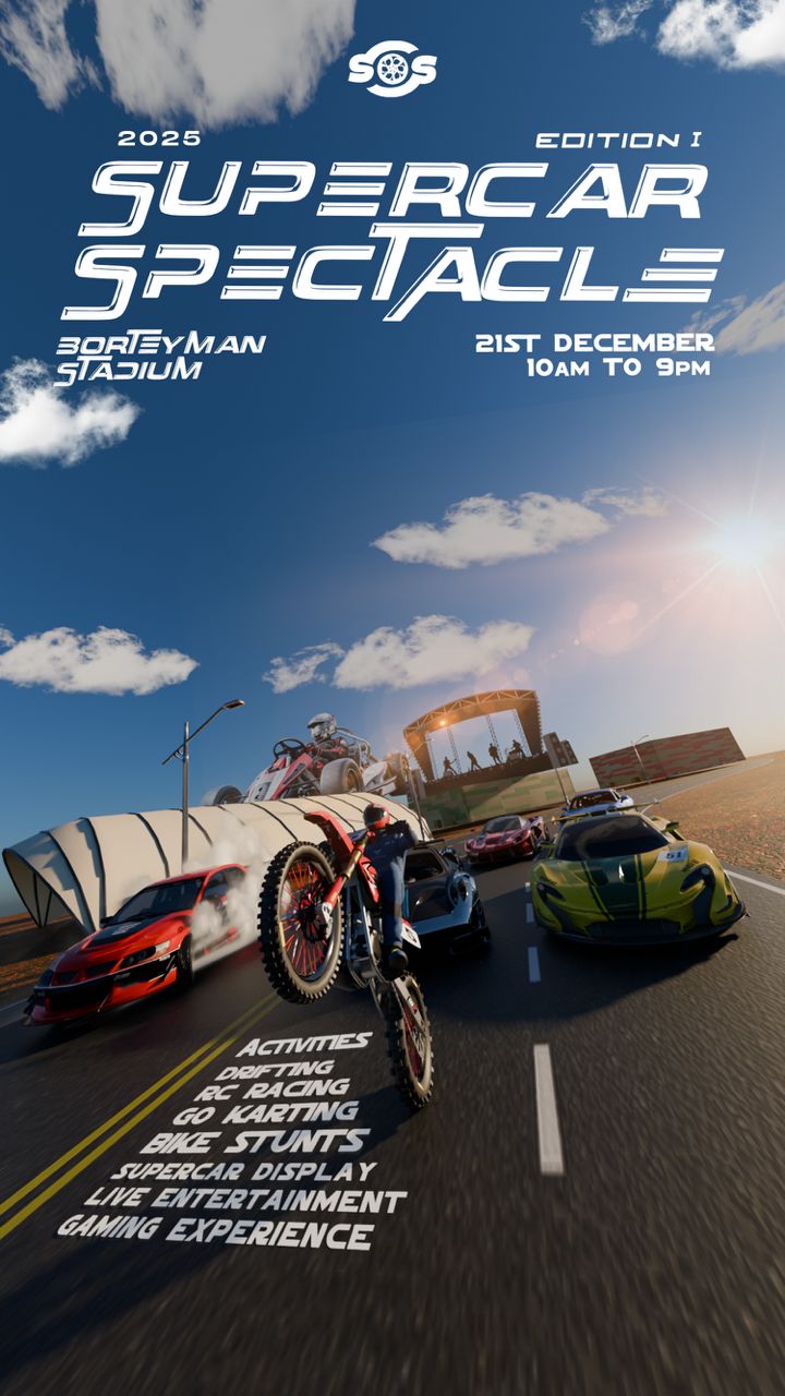 Ghana’s first Supercar Spectacle set for December 21