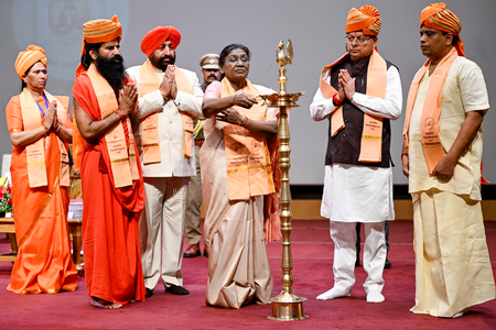 President Murmu highlights link between healthy society and developed India