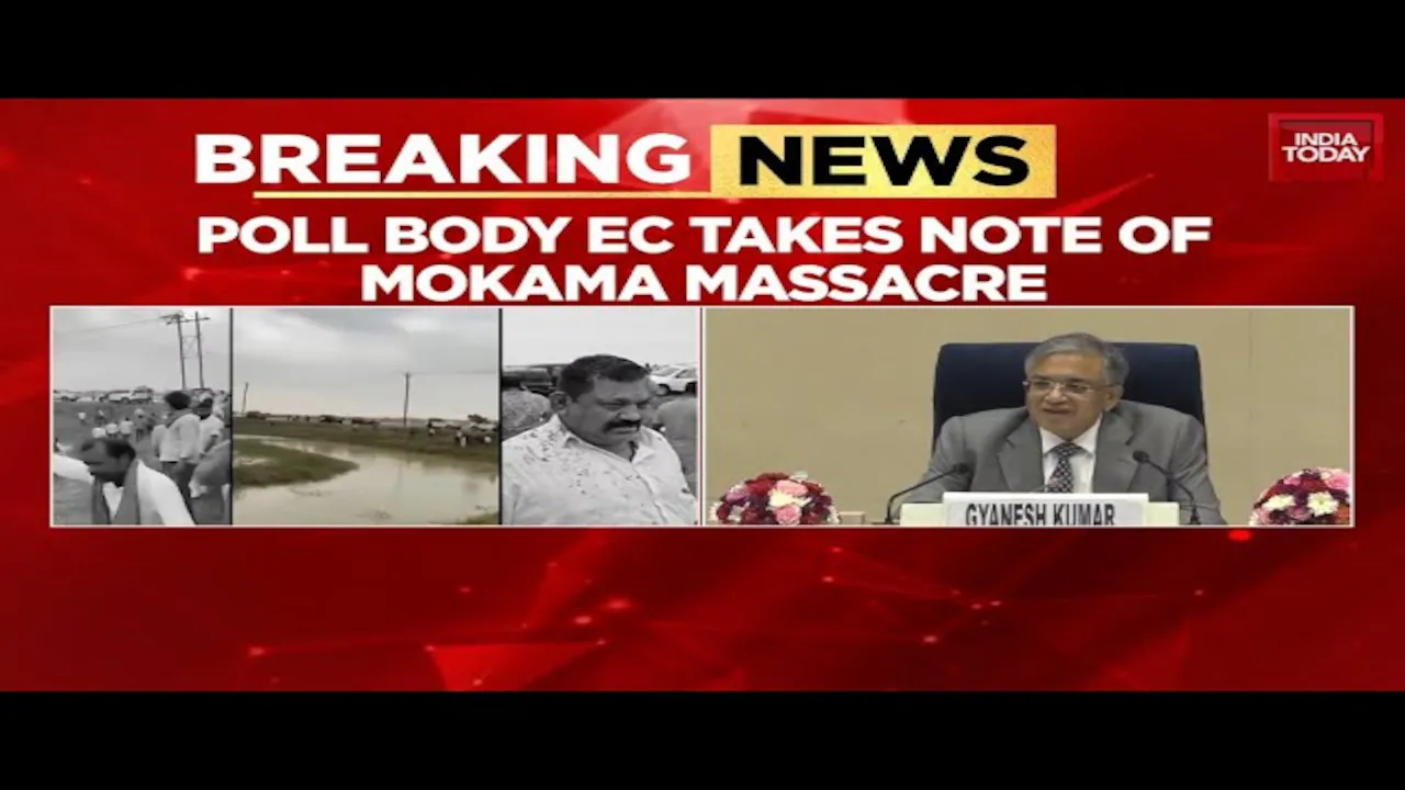 ECI Takes Note Of Mokama Violence, Takes Firm Action Against 3 Top Cops