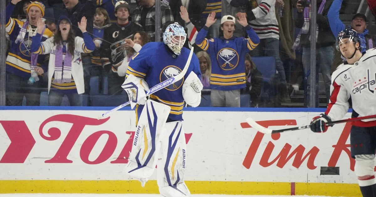 Mike Harrington: Ukko-Pekka Luukkonen gives Sabres reasons to believe with win over Caps