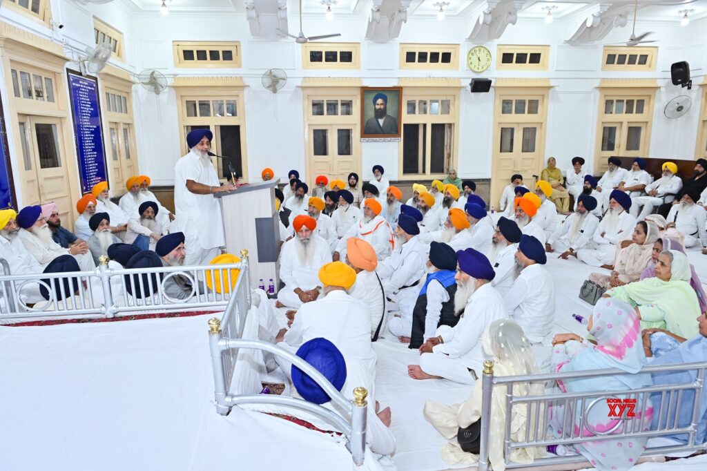 Amritsar: Sukhbir Singh Badal Meets SGPC Officials #Gallery