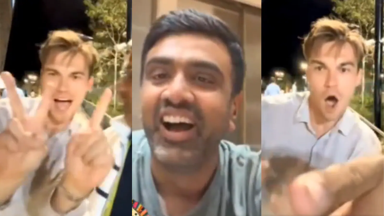 Aussie Fan Trolls India, Then Folds Hands After Realising It's Ashwin On Camera | Watch