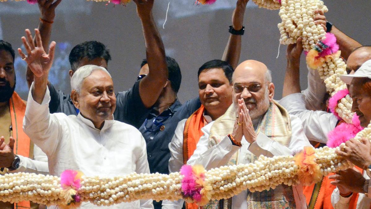Amit Shah, Nitish Kumar warn of the return of ‘jungle raj’ with the RJD; Tejashwi pushes back