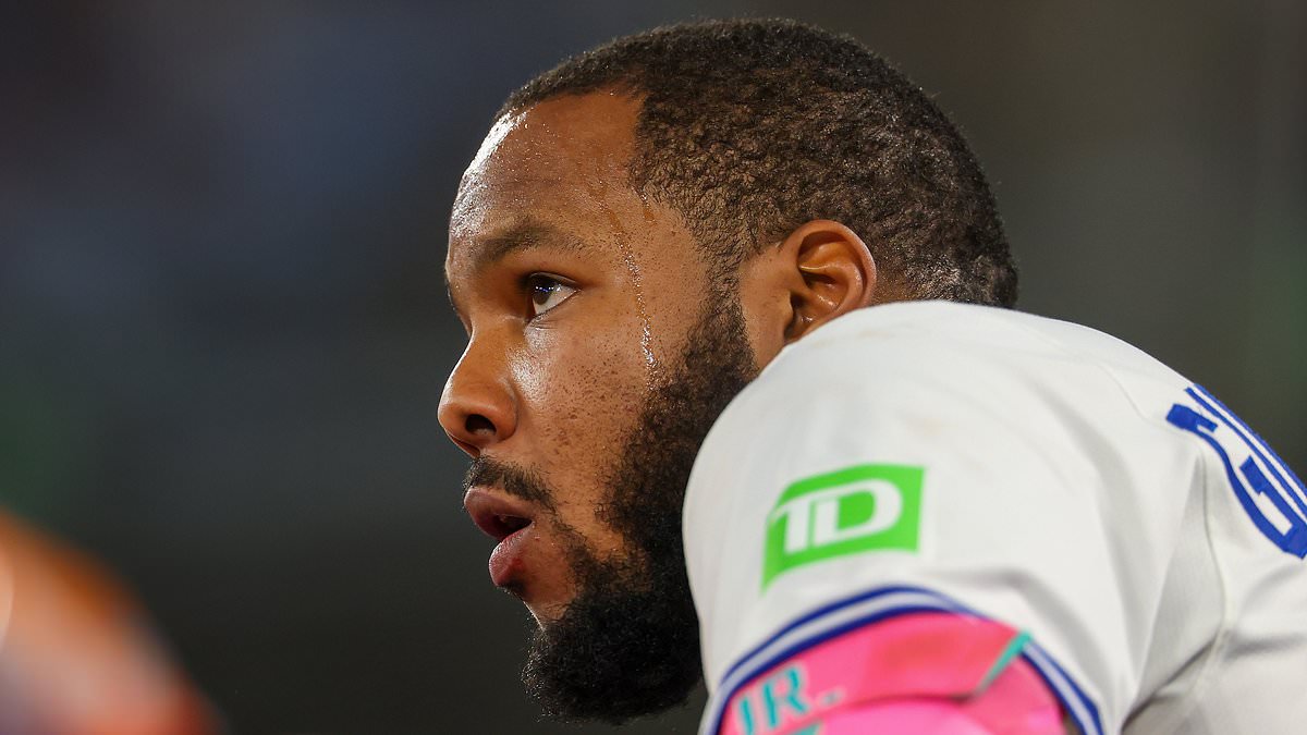 Blue Jays star caught on camera wiping away tears after heartbreaking World Series loss to Dodgers