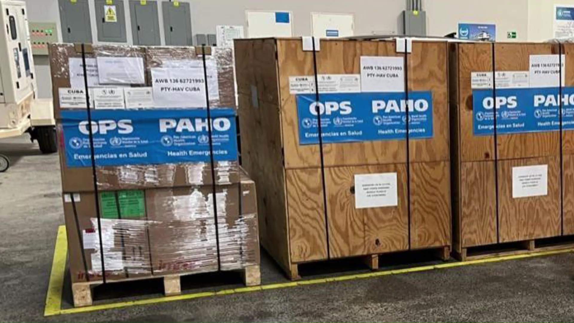 PAHO Sends Lifesaving Medical Aid to Cuba After Melissa