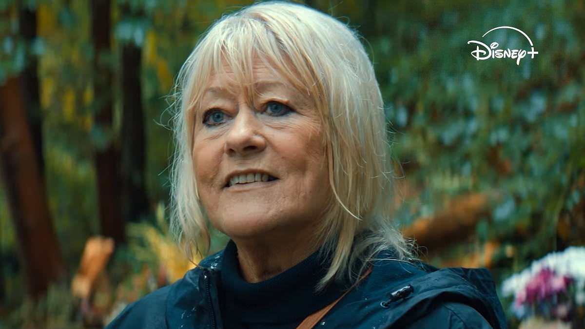 Caroline Flack's mother Christine reveals her 'biggest regret' after the former Love Island host's tragic death as she and her children visit memorial bench in first-look Disney+ clip